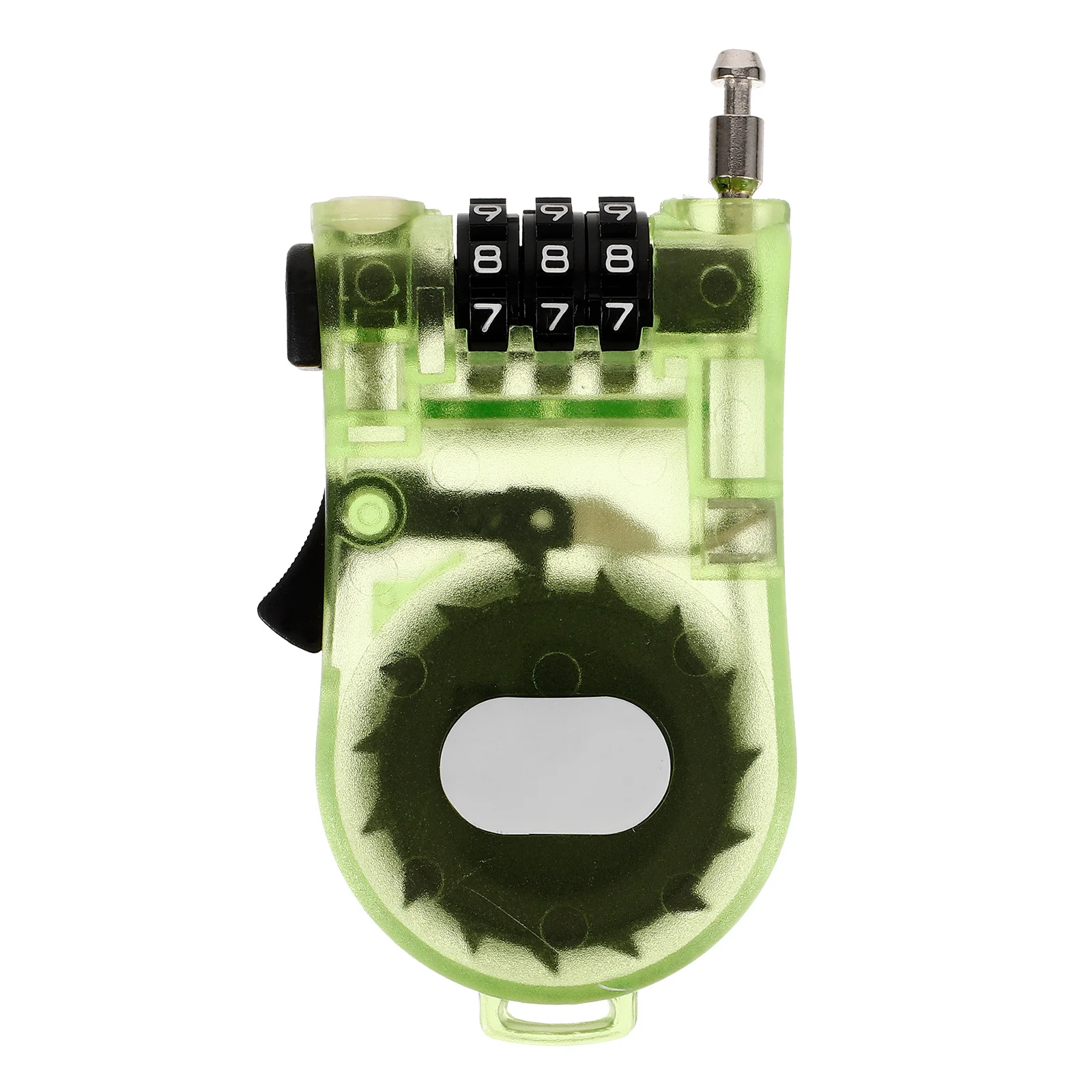 

Bicycle Anti-Theft Plastic Cable For Ski Snowboard Mountain Bike Scooter Lock Compact Coded Lock