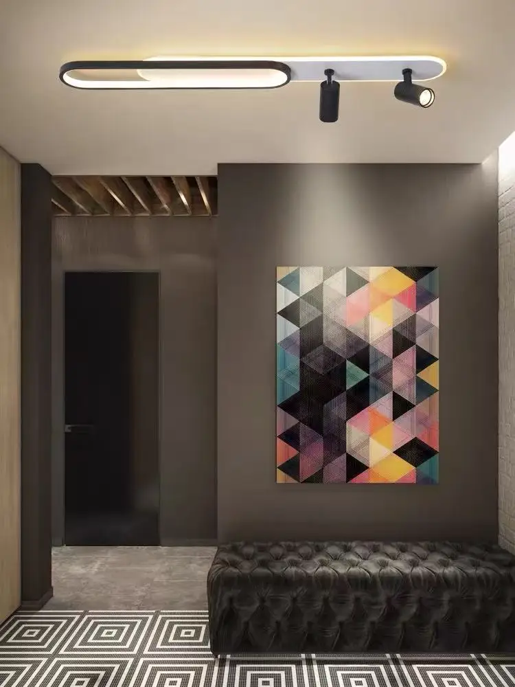 

Nordic Stylish Style Spotlight Monitoring Status LED Ceiling Light Art Creative Lamps for Living Room Home Decoration Chandelier