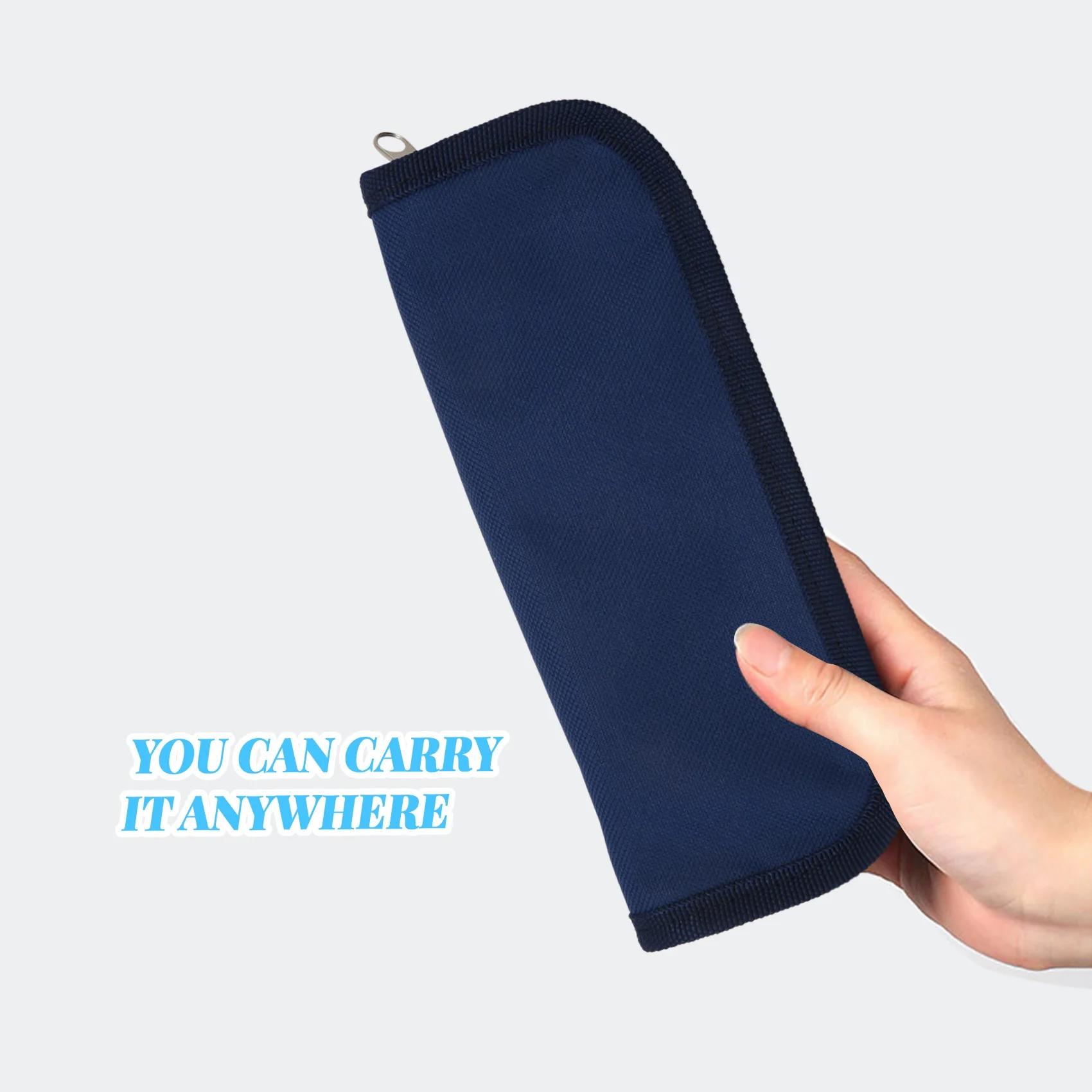 ABQR Insulin Cooler Travel Case Diabetic Medication Organizer Cooler Bag Navy Blue