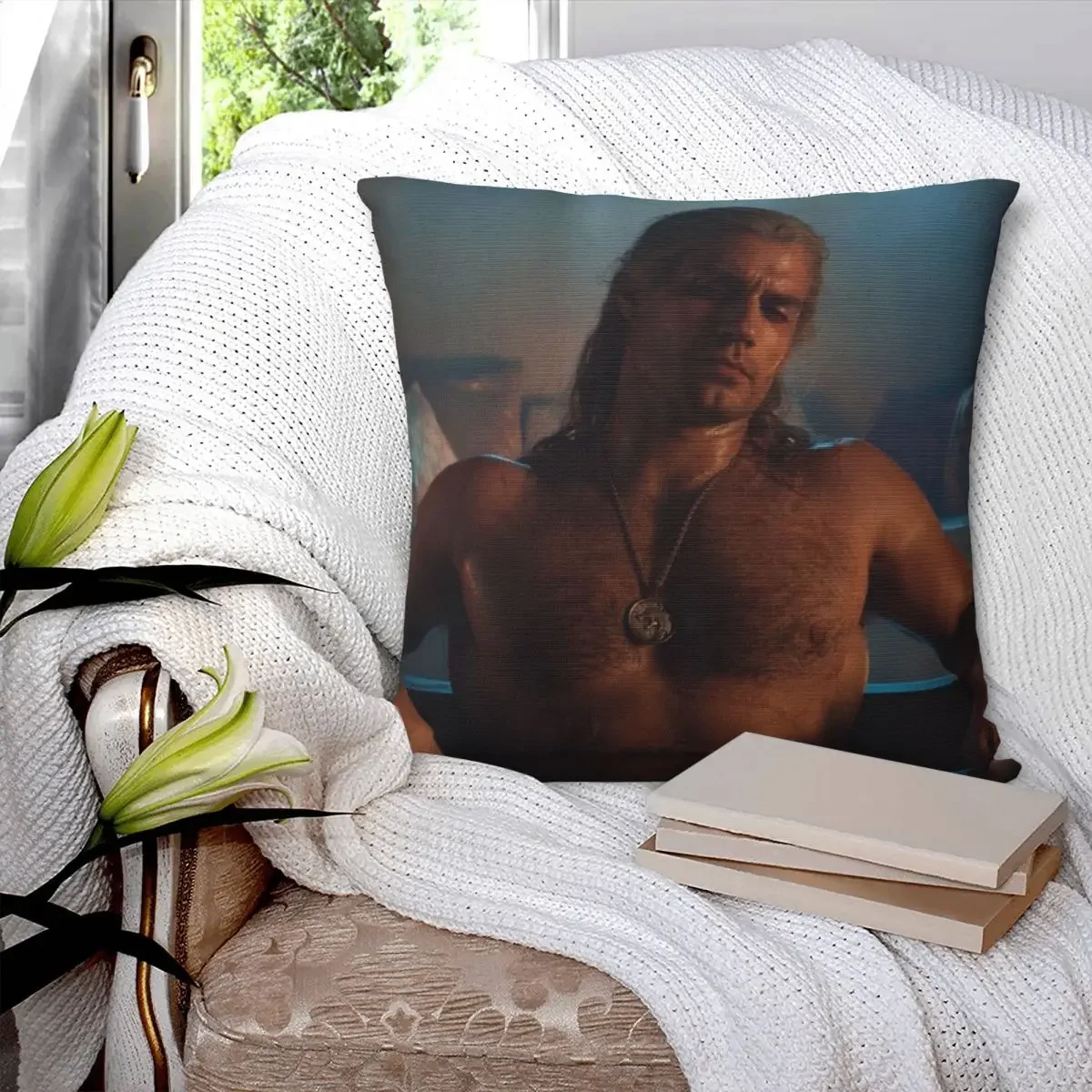 Henry Cavill Pillowcase Polyester Pillows Cover Cushion Comfort Throw Pillow Sofa Decorative Cushions Used for Home Living Room