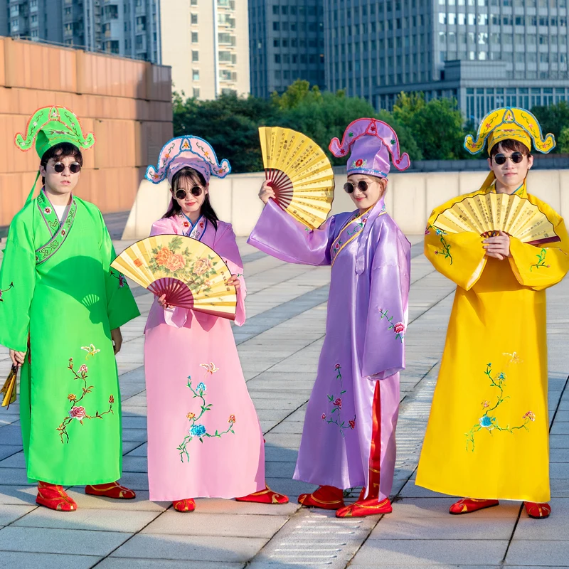 ชุดคอสเพลย์ Loween Tang Bohu Point Autumn Southern Jiangnan Four Tnted Scholars สำหรับงานแต่งงาน งานประชุมประจำปี  ชุดตลกสำหรับการแสดง