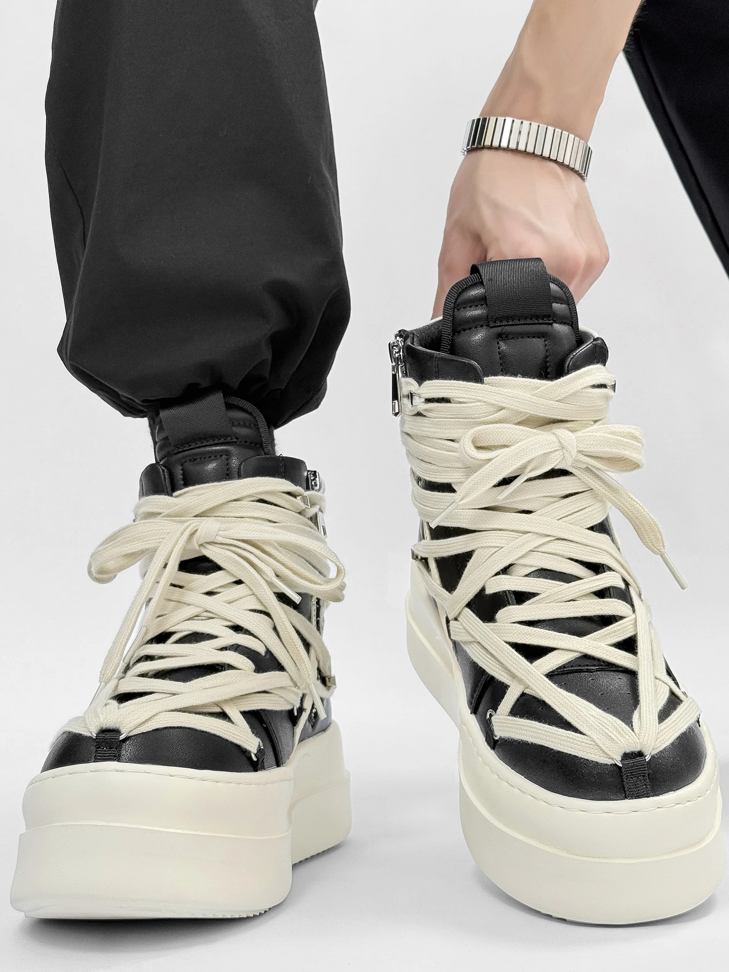 

High Top e Men's And Women's Retro Leather Star Casual Board oes Couple Sports oes Comfortable Breathable All Seasons