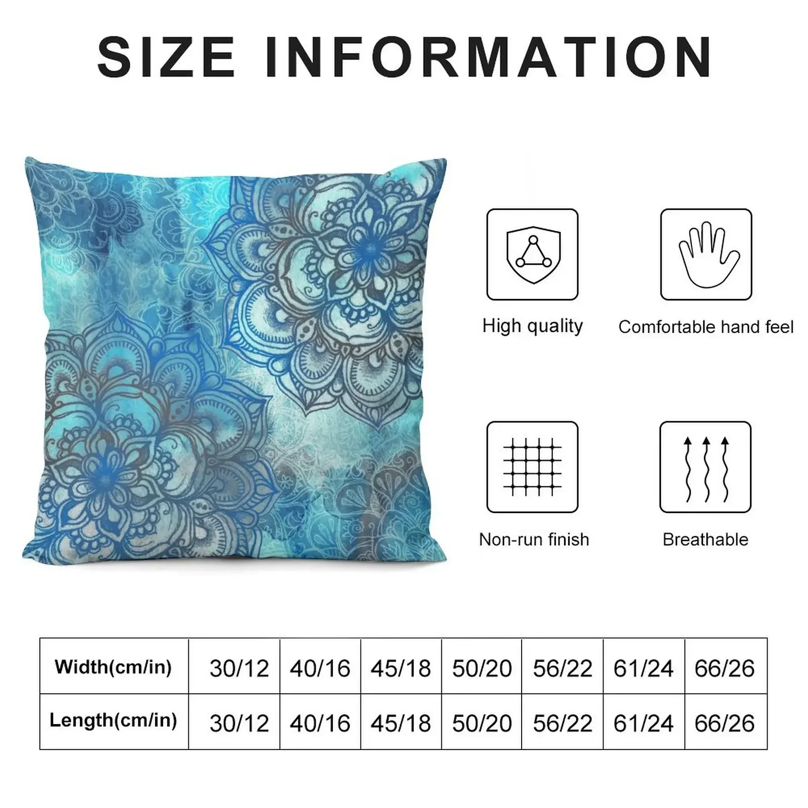 Lost in Blue - a daydream made visible Throw Pillow Plaid Sofa pillow cover luxury pillow