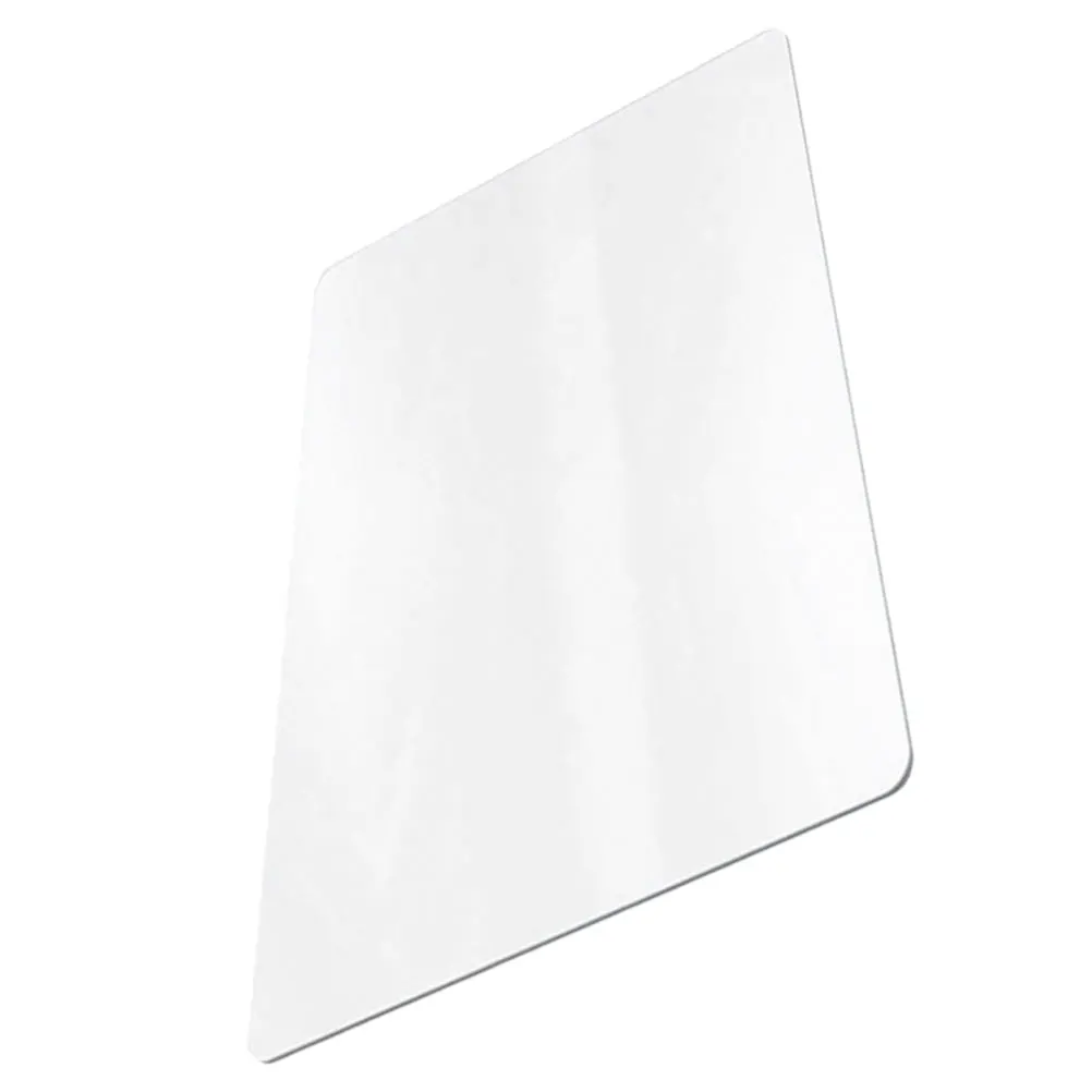 

Clear PVC Chair Mat 15mm Thick 50x80cm Transparent Anti-Slip Protector for Hardwood Floor Office Carpet Furniture Fridge Safe