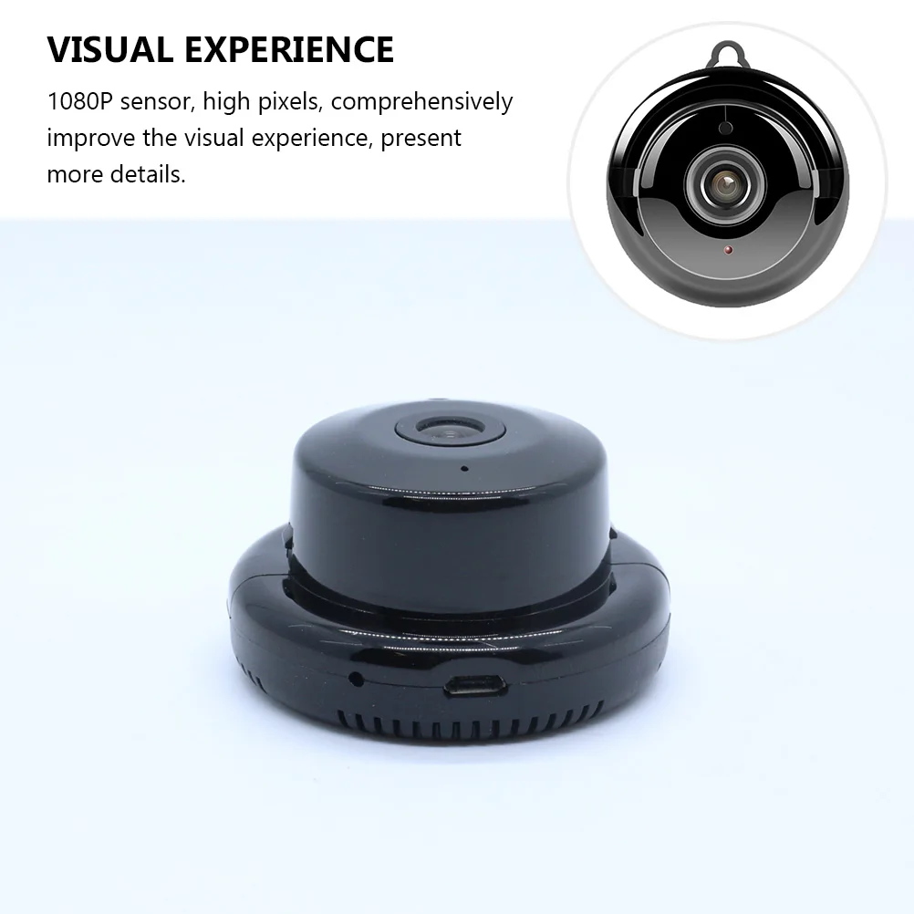 

Wireless Camera Night Indoor Wireless Camera Black Plastic Electronic Mini Cam Indoor Outdoor