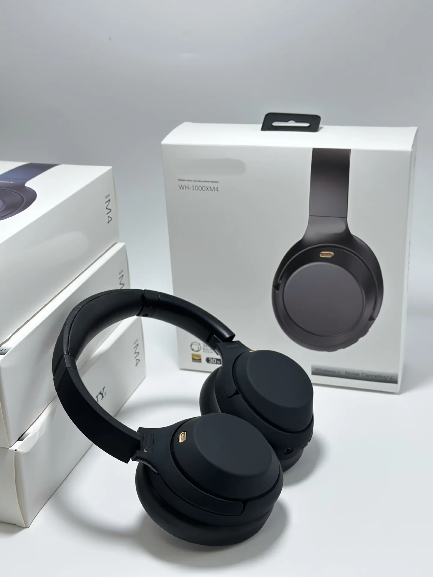 

WH1000XM4 Head mounted Bluetooth Earphones Cross border New 3D Cotton Wireless Call Noise Reduction Sports Earphones