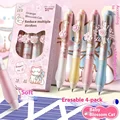 Cat 4pcs Blue ink