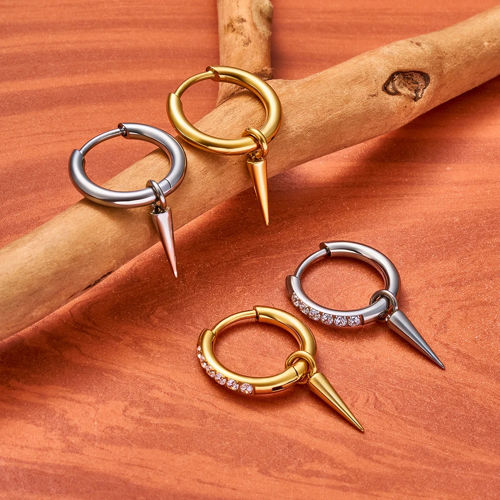 Boucles d'oreilles créoles en  - Zoor Body Jewelry avis et prix