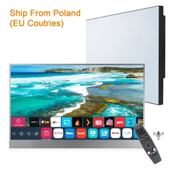 Soulaca-Smart Mirror TV impermeable para baño, webOS, ducha, Android, WiFi, TV, DVB, ATSC, espejo mágico que desaparece