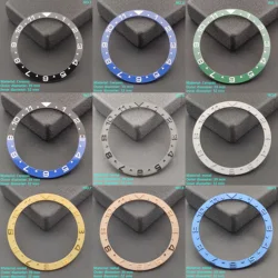 39 * 32mm flat ring ceramic or metal bezel bezel insert replacement watch accessories