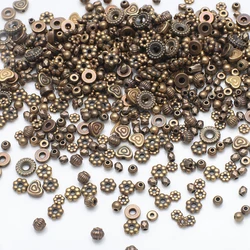20g Random Mixed CCB Charm Spacer Beads Oval Circle Round Heart Shape Loose Beads For DIY Jewelry Making Supplies Accessories
