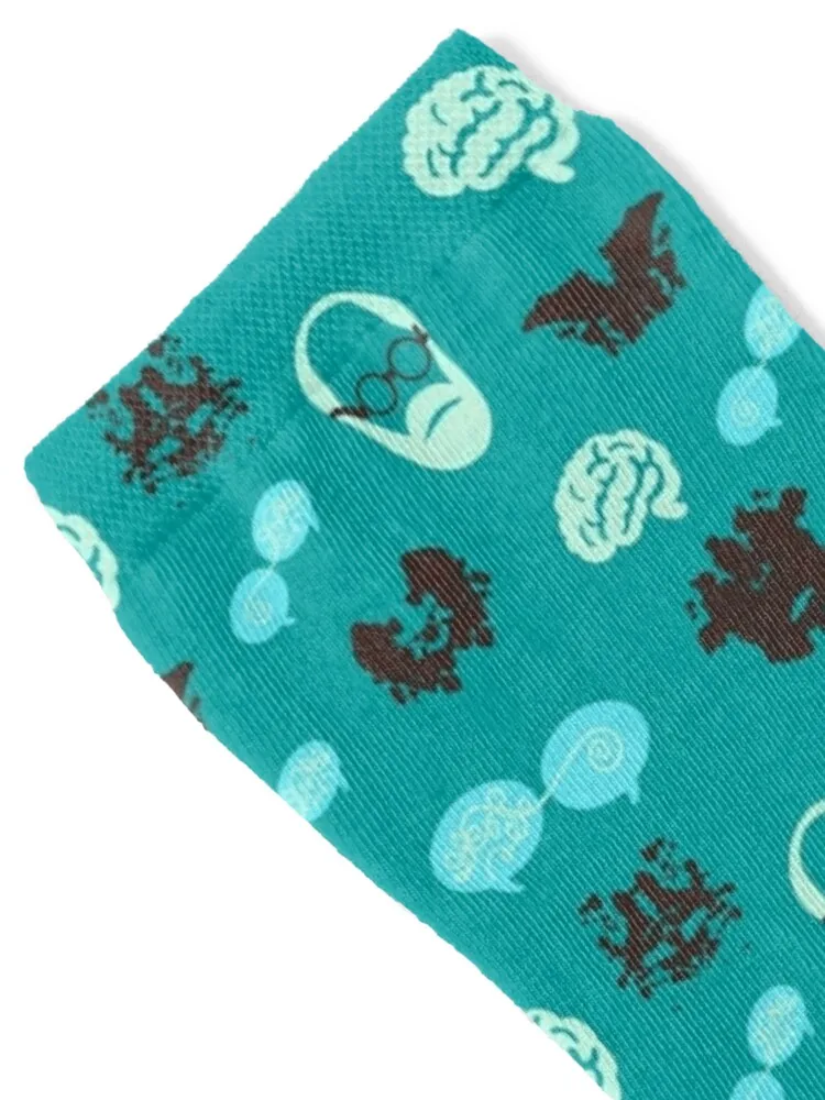 Psychology 101 Freud and Rorschach Socks gym Climbing aesthetic Soccer Girl'S Socks Men's