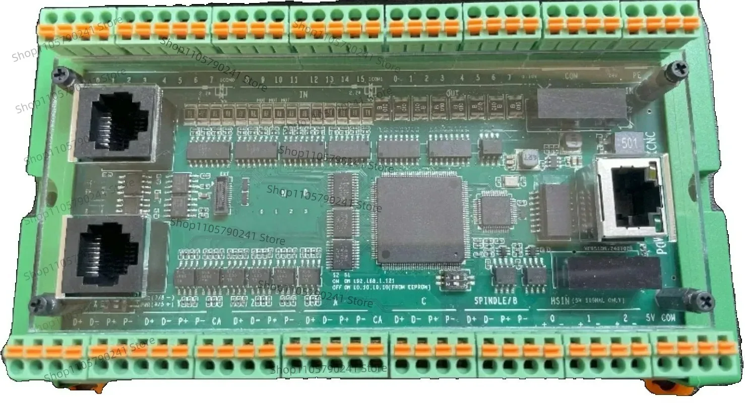 FPGA Motion Control Card for LinuxCNC, Multi-Axis Pulse Generator & Encoder Interface, Open Firmware Alternative