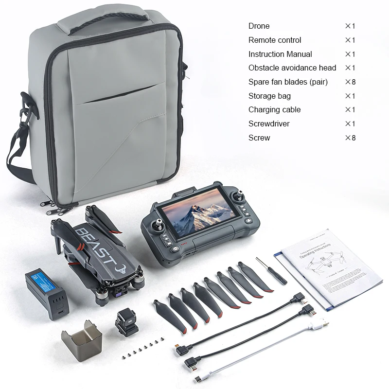 

SG603PMAX 3-осевой антивибрационный карданный сенсорный пульт дистанционного управления 5,5-дюймовый GPS-позиционирование бесщеточный оптический поток двойной предотвращение препятствий