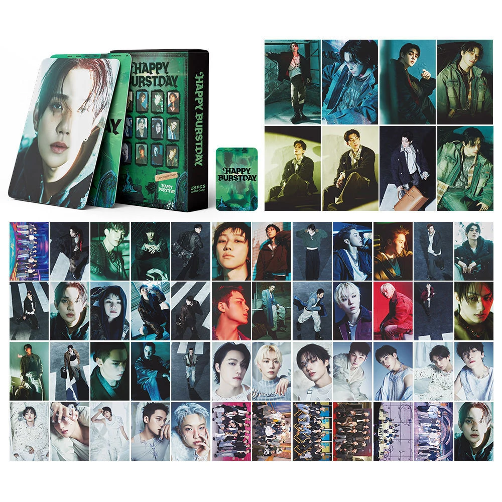55 шт./компл. Kpop Joshua DK Hoshi HAPPY BURSTDAY альбом LOMO карты S.Coups Mingyu Vernon Jun модные фотокарточки коллекция фанатов подарок 55 шт./компл. Kpop Joshua DK Hoshi HAPPY BURSTDAY альбом LOMO карты S.Coups Mingyu Vernon Jun модные фотокарточки коллекция фанатов подарок
