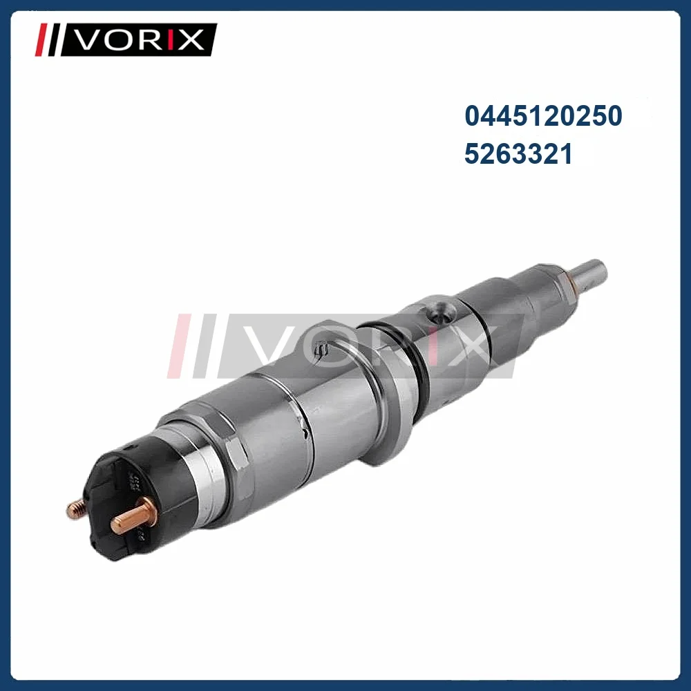 0445120250 5263321 Diesel Fuel Injector for Cummins LSBe DAF CF65 LF45 LF55