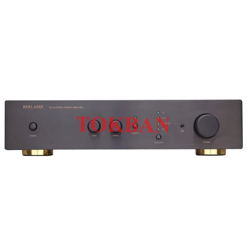 Tokban TS-1A 100w*2 2.0 Class AB Power Amplifier with Remote Control Bluetooth 5.0 Aptx Fiber Coaxial HIFI Stereo Amplifier Amp