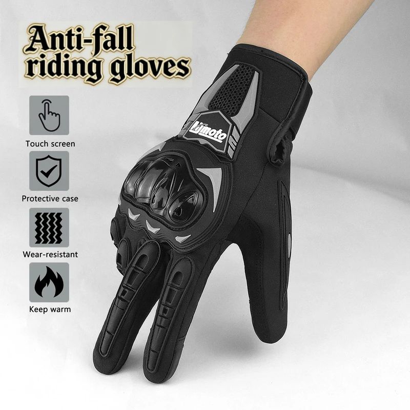 Spring Motorcycle Gloves Waterproof Windproof Accessories Men Women Motocross Dirt Biker Glove for Outdoor Off-Road Riding Items