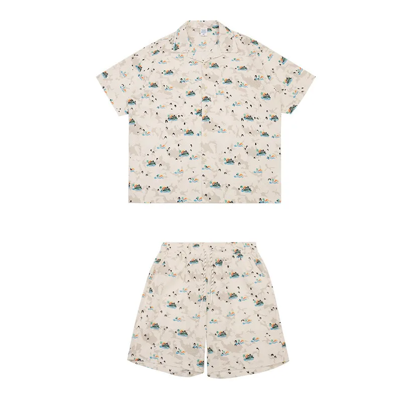 Summer Shirt And Shorts Sets For Man