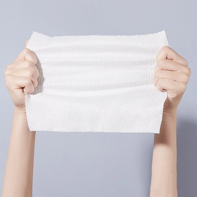 50 قطعة/صندوق منشفة الوجه القابل للتصرف رشاقته فائقة النعومة نظيفة المناشف مزيل ماكياج الوجه مناديل جافة منشفة الوجه المنزل السفر المحمولة