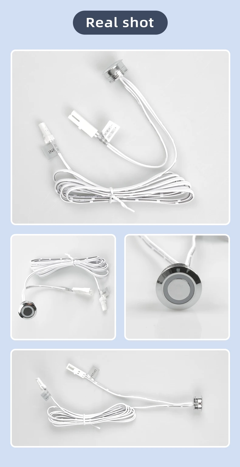DC12V 24V Touch-Schalter geeignet für LED-Licht-Dimmschalter in Möbeln. – Detail 8