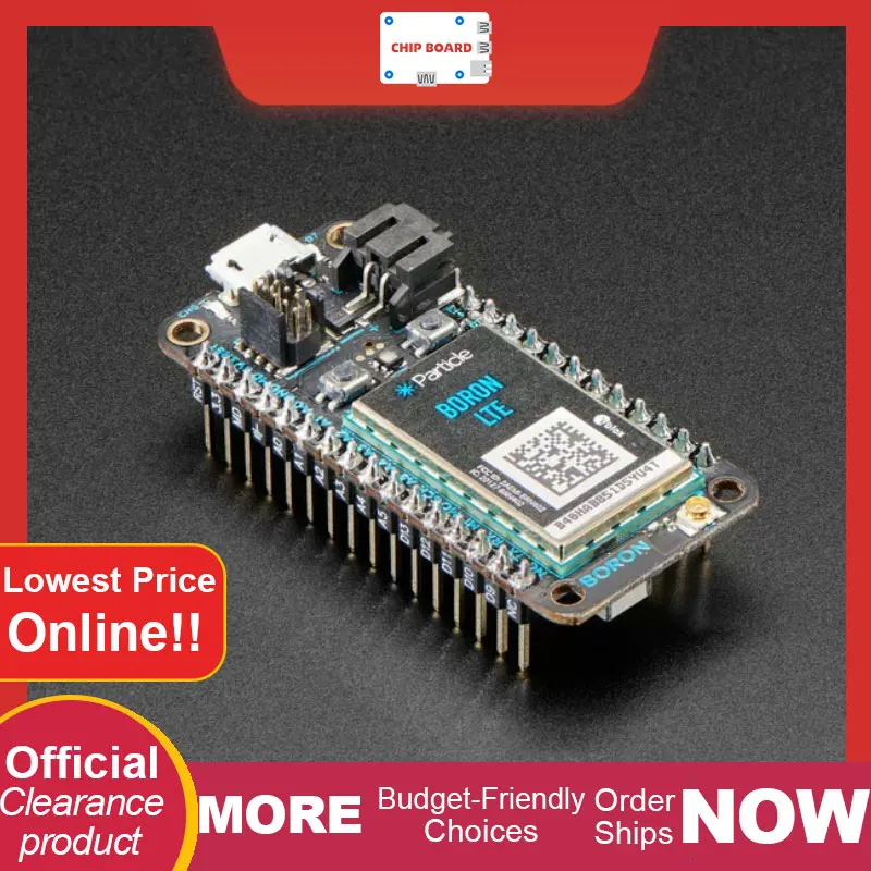 Particle Boron LTE: nRF52840 with Bluetooth mesh and LTE cellular connectivity