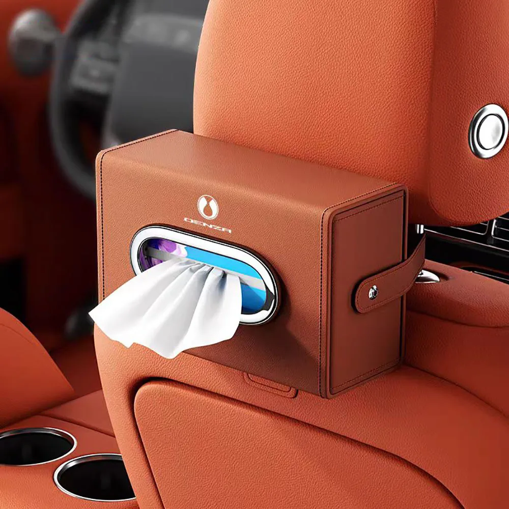 Fit For Denza Z9GT 2025 2026 Car Tissue Box Car Drawer Bag Hanging Car Interior Supplies