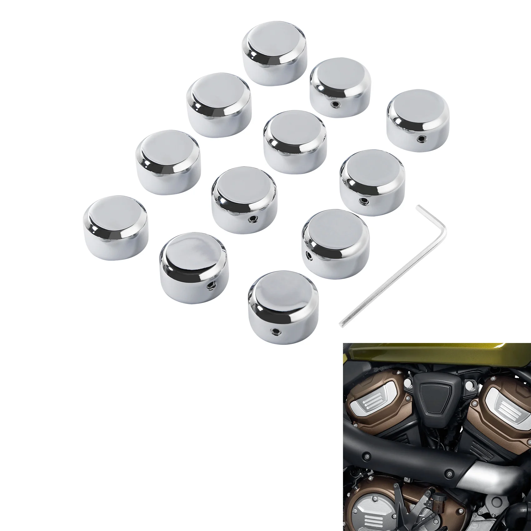 Engine Bolt Head Cover Fit For Harley Sportster S RH1250 2021-2025 2022 2023 2024