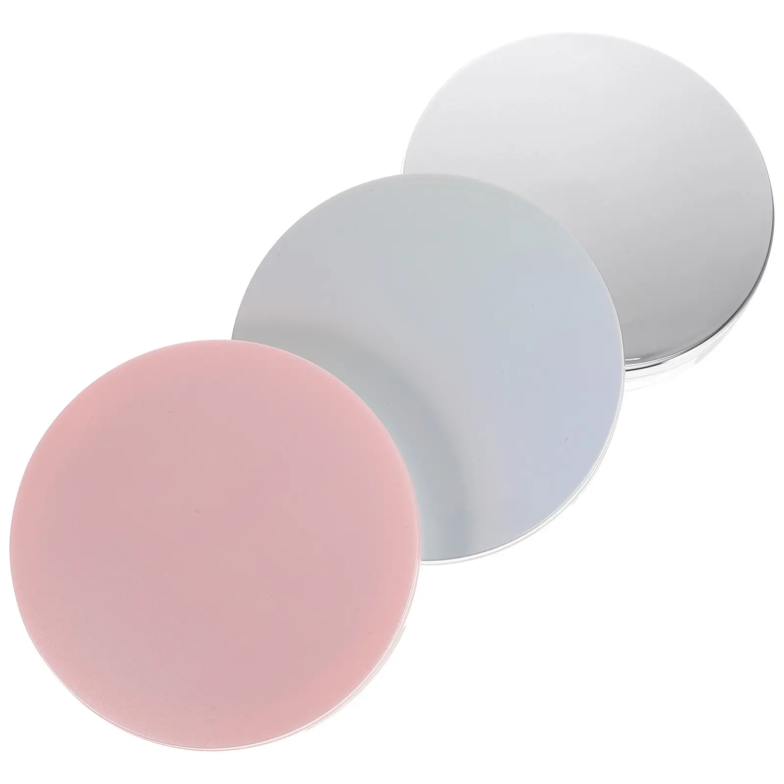 3Pcs Loose Powder Box Portable Refillable Makeup Powder Case Puff Holder Storage Container for Beauty