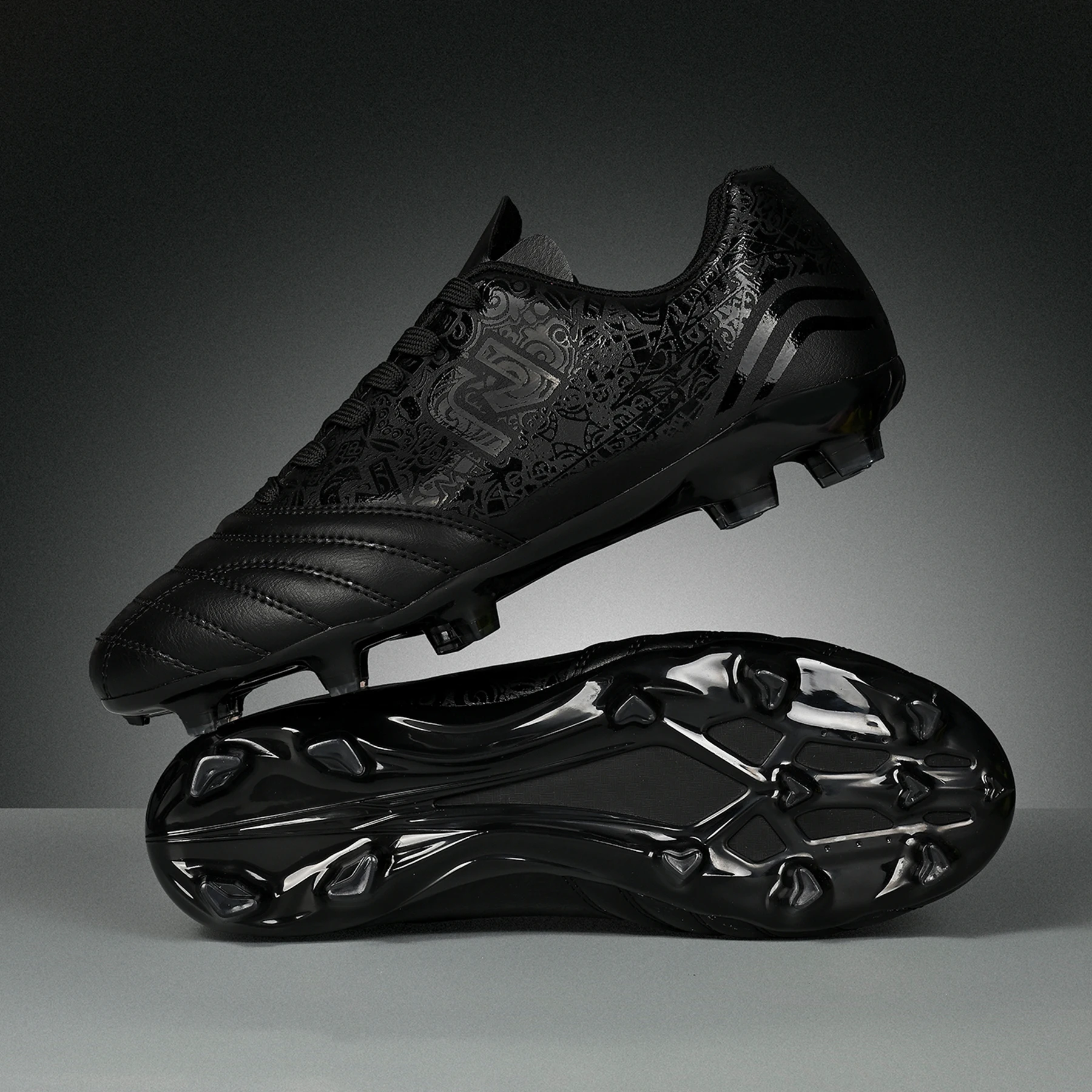 Men AG FG Firm Ground Football Cleats Shock Absorbing Comfort Soccer Boots Wear Resistant for Natural Grass Matches