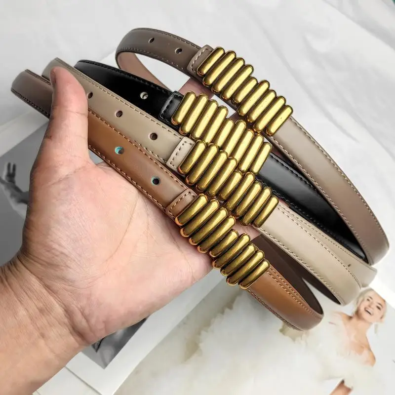 Persoonlijkheid Gesp Mode Vrouwen Echt Lederen Rups Riem Best Bijpassende Jurk Jeans Riemen Voor Lady Designer Luxe Riem