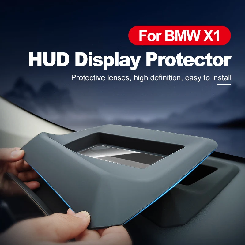 

For BMW X1X2 2023 2024 Car Hud Display Protective Cover AR Double Coated HD Glass Anti Reflection Head Up Display Protector