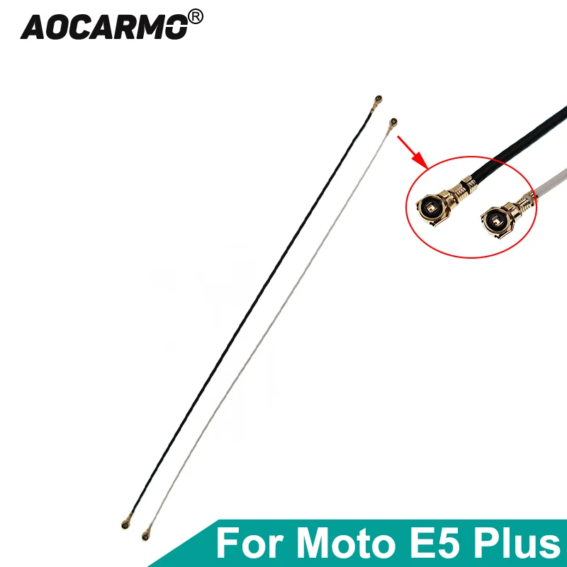 Aocarmo For Motorola Moto E5 Plus E5P Radio Frequency Wire Antenna Signal Connector Flex Cable Replacement Part