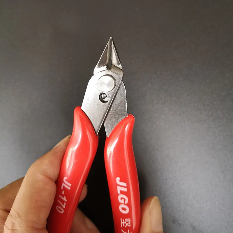 JLGO170 Oblique Pliers Plastic Nozzle Electronic Cutting Wire Pliers Diagonal DIY Cutting Pliers Thin Mouth Scissors Electrician