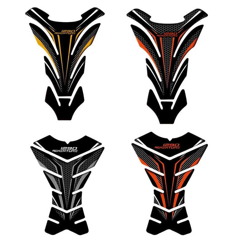 

Наклейки на бак мотоцикла, 3D наклейки на бак, защитные наклейки в виде рыбьей кости для 1290 Super Adventure S 2017 2018