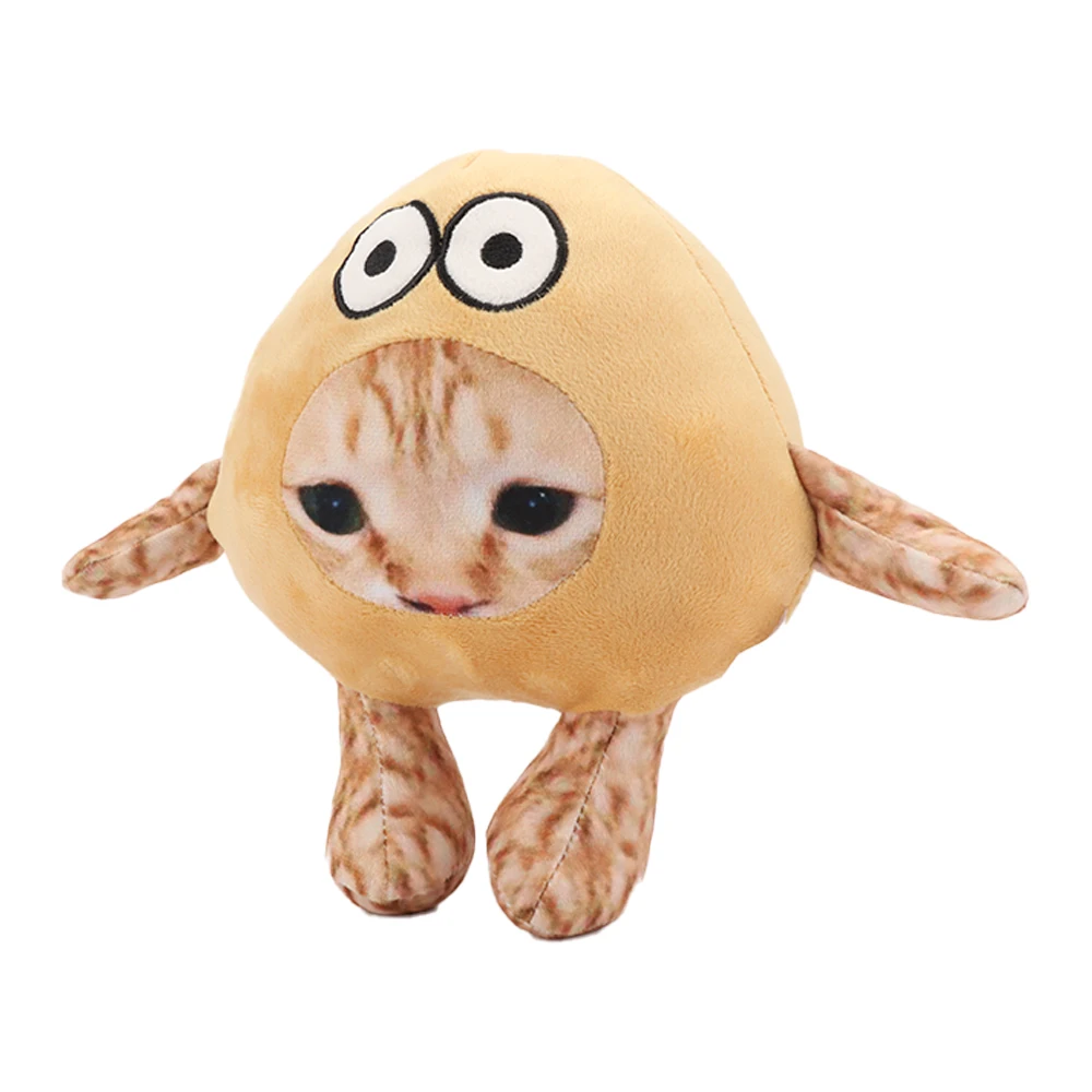 23cm Funny Alien Cat Plush Toy Movie Stuffed Animals Alien Cat Stuffed Plushies Toys for Kids Birthday Gift Halloween Room Decor