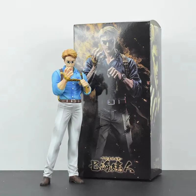 Anime Jujutsu Kaisen Figurine GK Bungo Cani Randagi Satoru Gojo Toji Fushiguro Pieghevole Inversione Action Figures PVC Modello Giocattoli Regalo