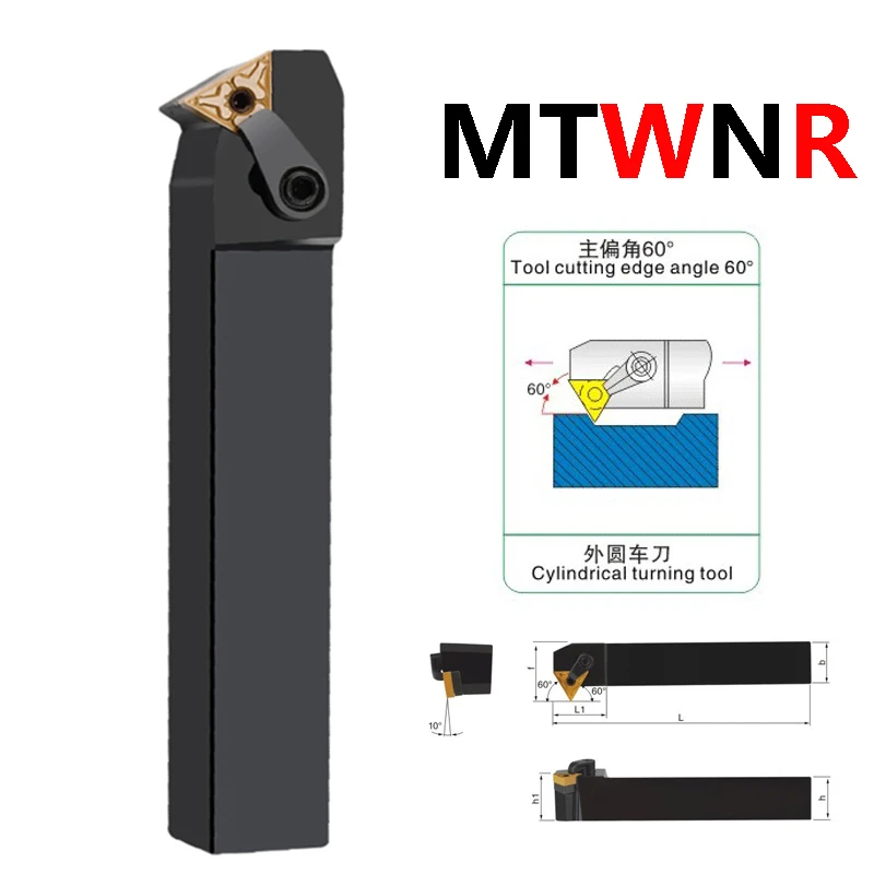 LIHAOPING MTGNR MTBNR MTWNR MTQNR MTFNR MTENN MTJNR 2020K16 Lathe Machine Cutter External Turning Tool Holder CNC TNMG Inserts