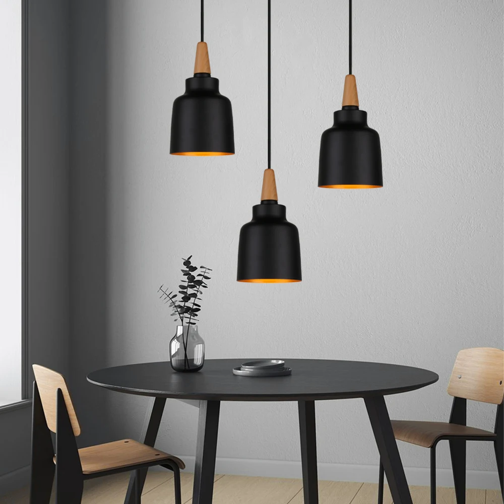Vintage Pendant Light Retro Loft Pendant Lamp Retro Hanging Lamp Lampshade for Kitchen Dining Living Room Bedroom Home Lighting