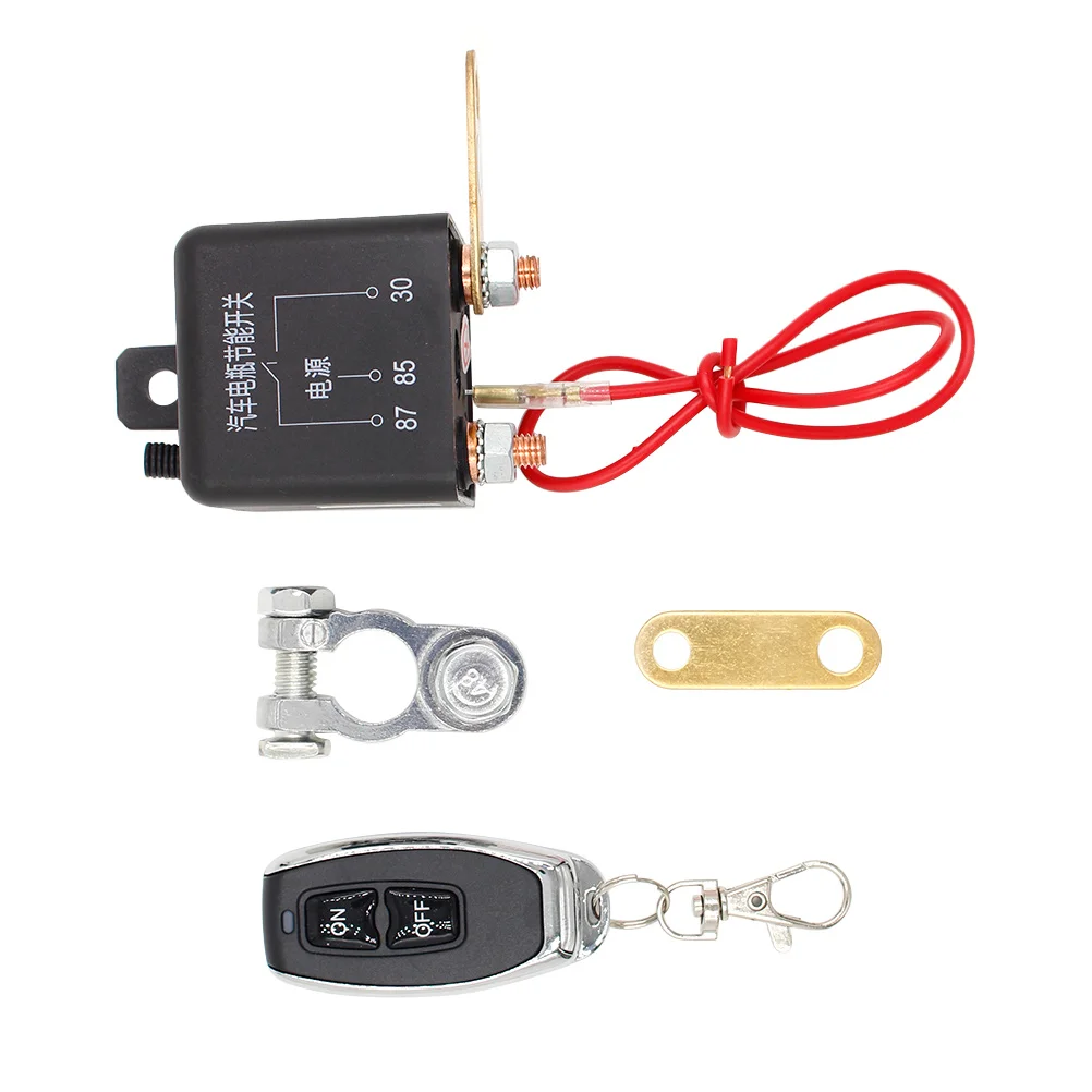 

Automotive Remote Switch Batteries Cut Off Wireless for Trailer 200 Amp Disconnect