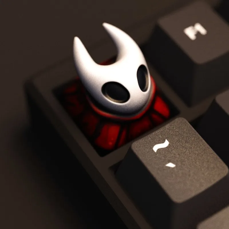 

Hollow Knight Game Peripheral Keycap Cute 3D Keyboard Accessory Decoration Gift
