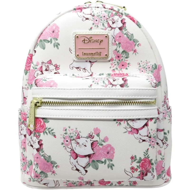 Loungefly Disney The Aristocats Marie Mini plecak z kwiatowym nadrukiem na całej powierzchni