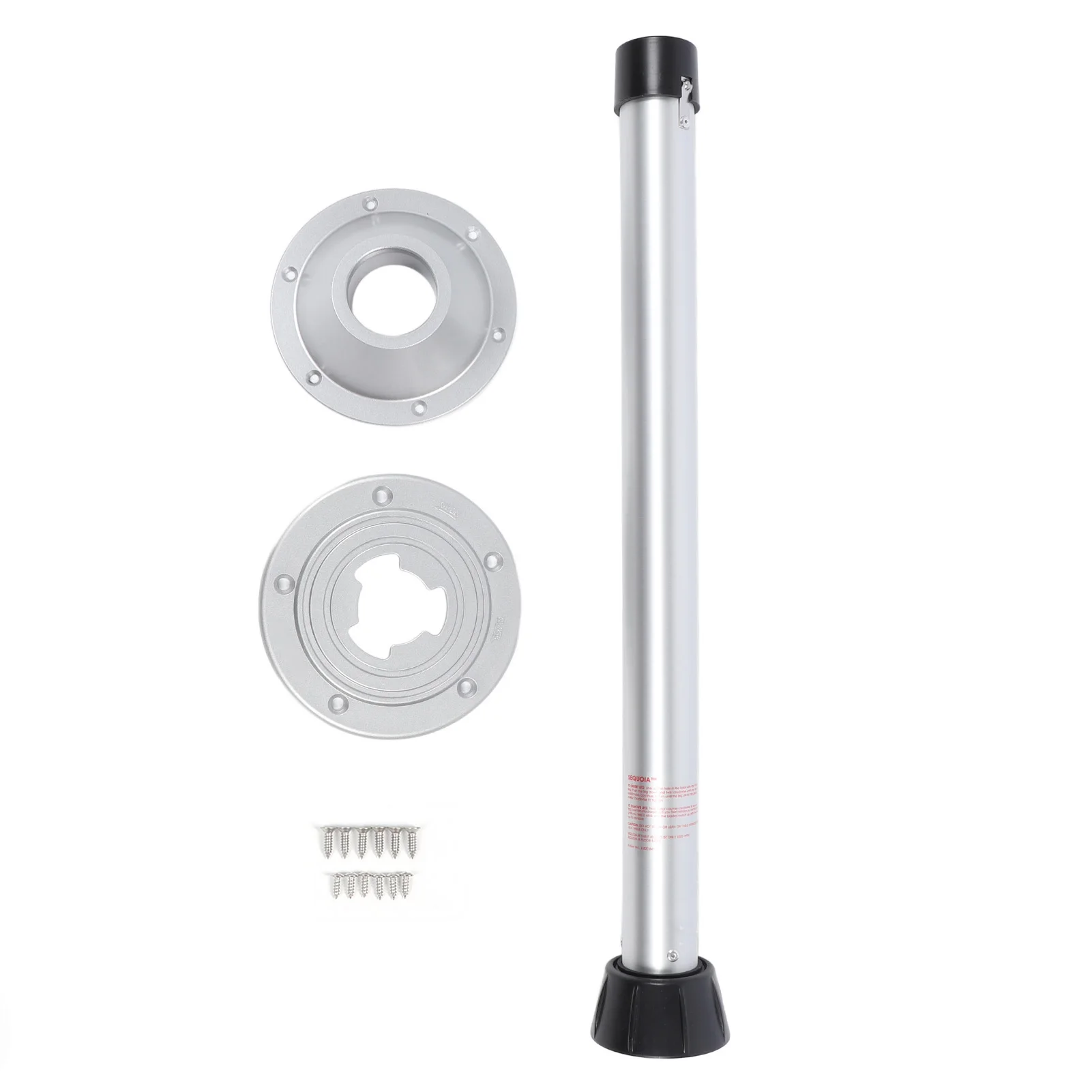 

650mm/25.6in RV Detachable Table Leg Stand Anodized Aluminum Alloy Table Base for Trailer Pontoon Bridge Yacht