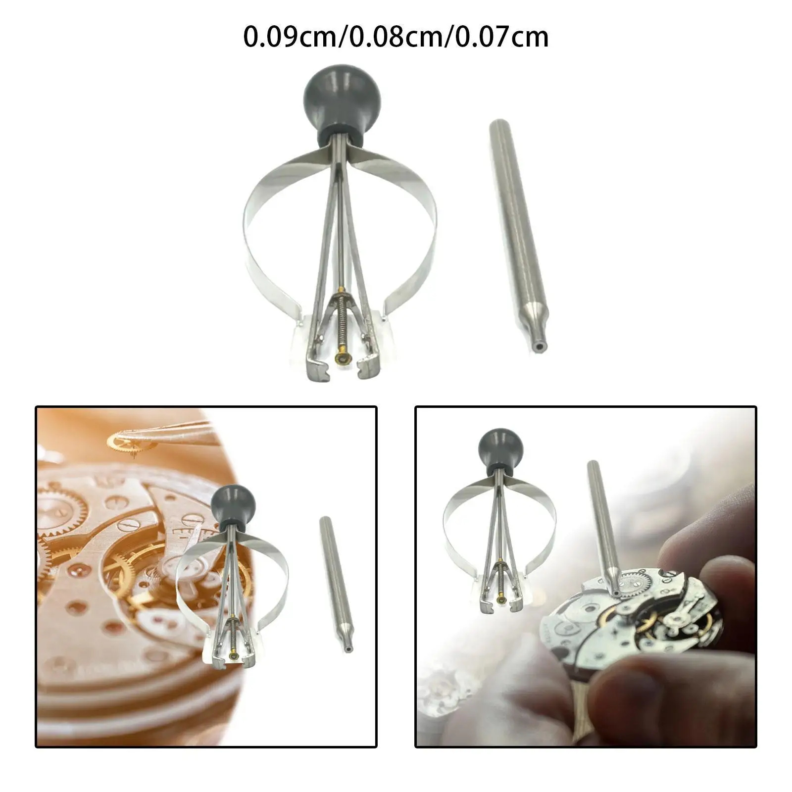 Watch Hand Remover Practical Repairing Wrist Watch Easy to Use Accessory Metal Lifter Plunger Puller Remover Watch Repair Tool