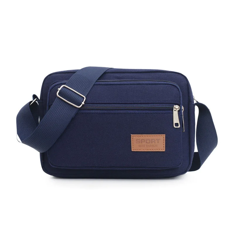 Fashion Nylon Mini Bag Men Small Shoulder Bag High Quality Durable Fabric Male Handbag Casual Portable Messenger Bag Flap