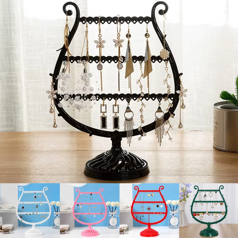 

1PC Jewelry Rack Display Rack Creative Wine Glass Shape Earrings Bracelet Necklace Storage Rack Antler Tree Jewelry Organizer