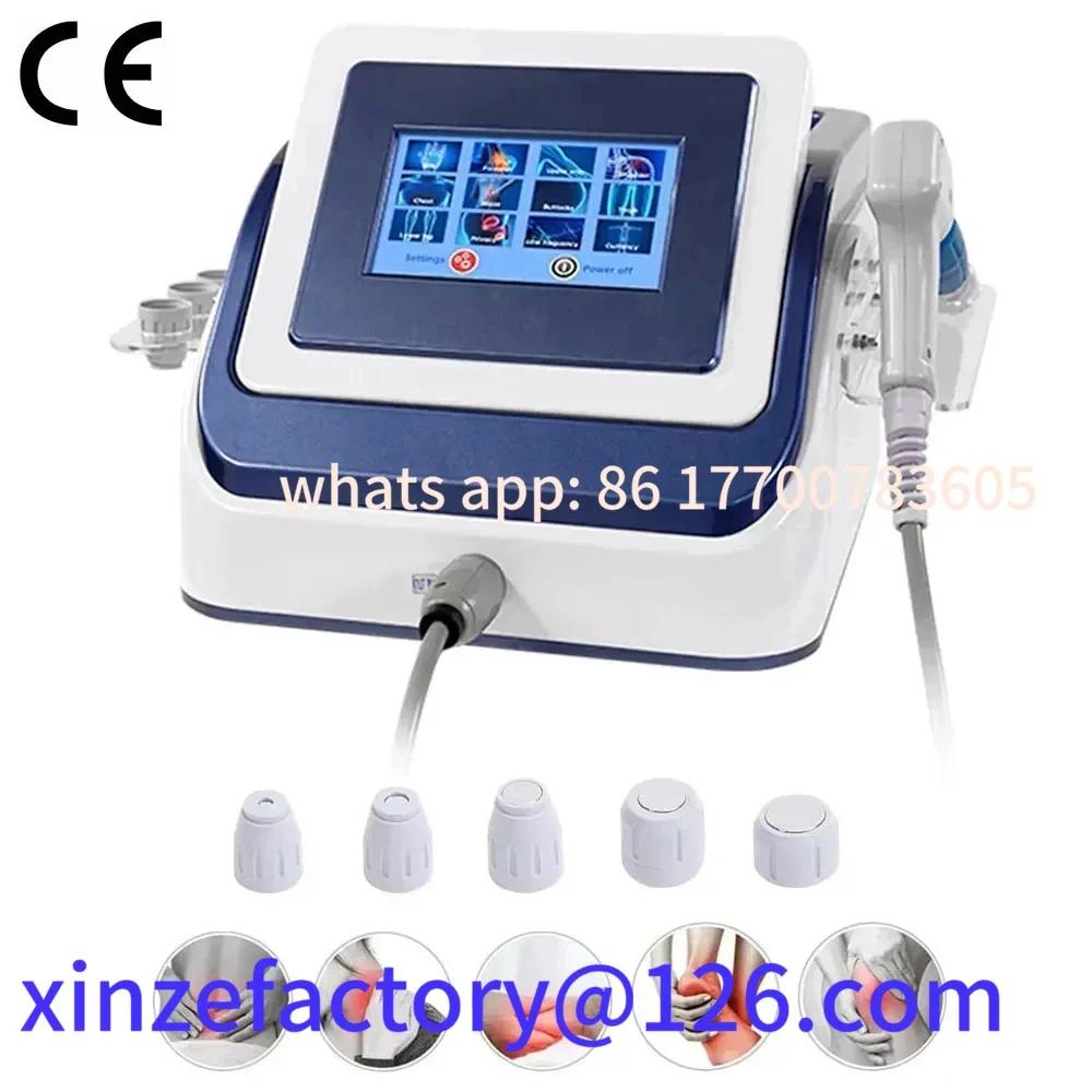 Customizable Newest 8 Bar Pneumatic Muscle Physiotherapy Shock Waves   Relaxation Treatment Shockwave