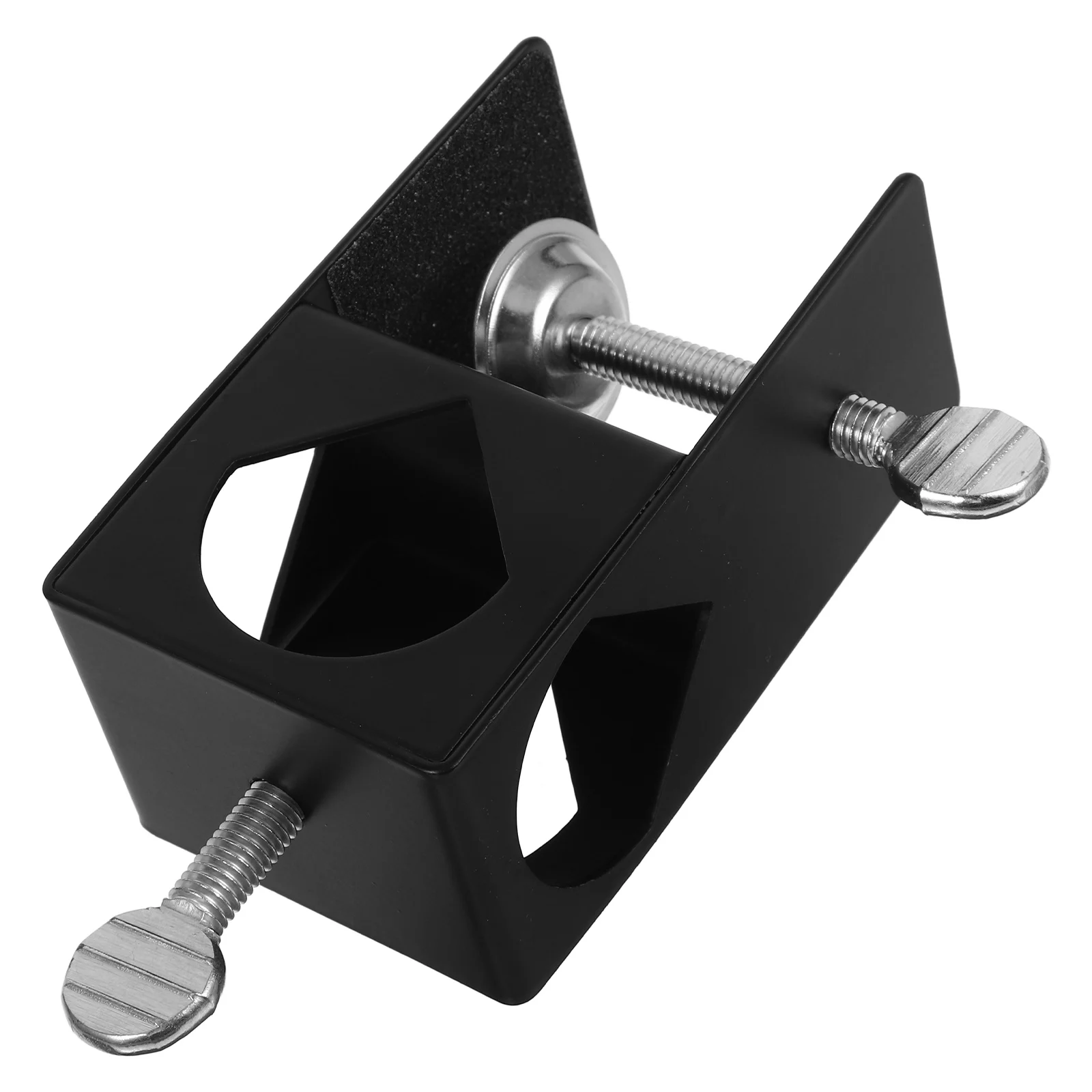 

Torch I-shaped Clip Durable Metal Bracket for Railing Deck Pole Mount Holder Torch Mount Brackets Outdoor Lighting Accessories