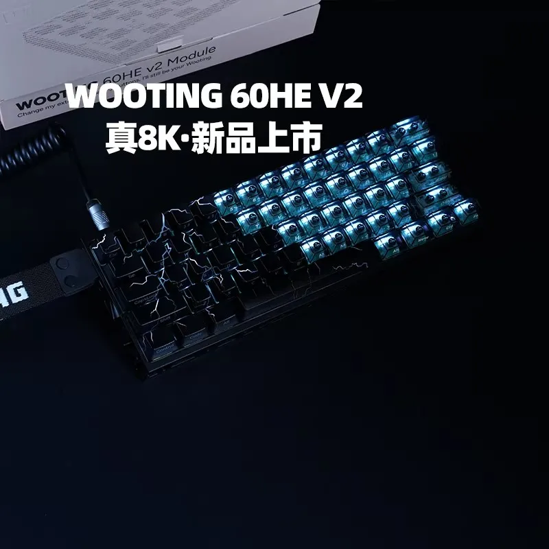 Wooting 60HE V2 8K Wired Magnetic Switch Keyboard
