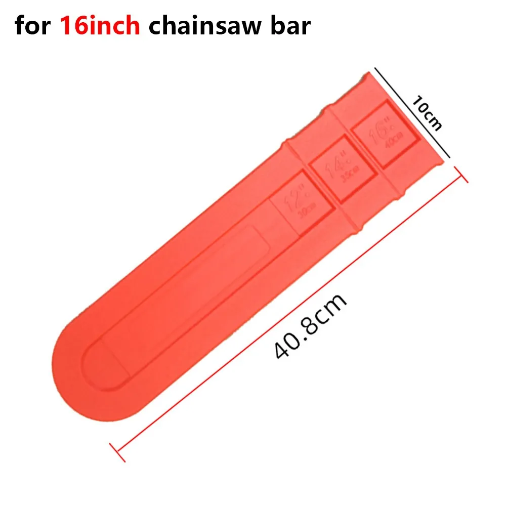 1Pcs New 10-24inch Chain Saw Guide Cover Anti-scratch Plastic Chain Saw Bar Protector Plate Guard Cover Power Tool Accessories